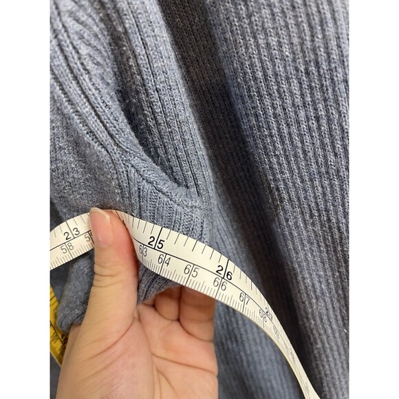 Banana Republic Men’s Long Sleeve Polo Sweater Knit Cotton Blue Size XL - Picture 6 of 6